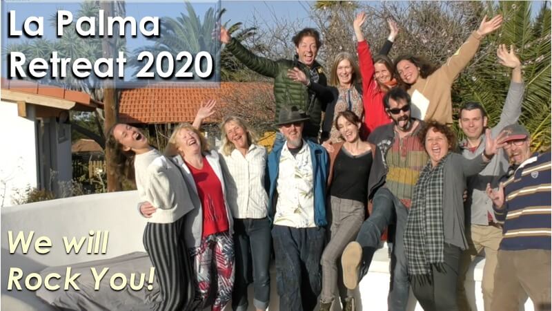 La Palma Retreat 2020 with Openhand - We will Rock You!