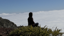 Openhand La Palma Retreat 2020 - Hannah at peace