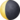 Waning crescent moon emoji icon