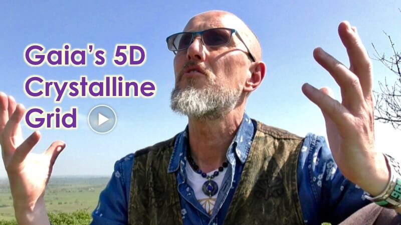 Gaia's 5D Crystalline Grid Online - Openhand Video 