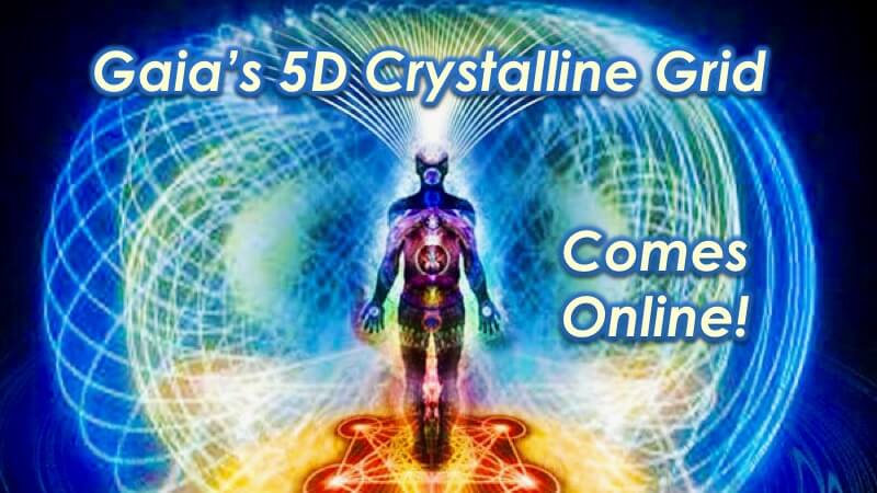 Exploring Gaia's 5D Crystalline Grid