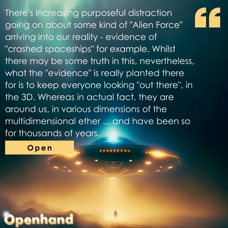 Alien Intervention by Openhand