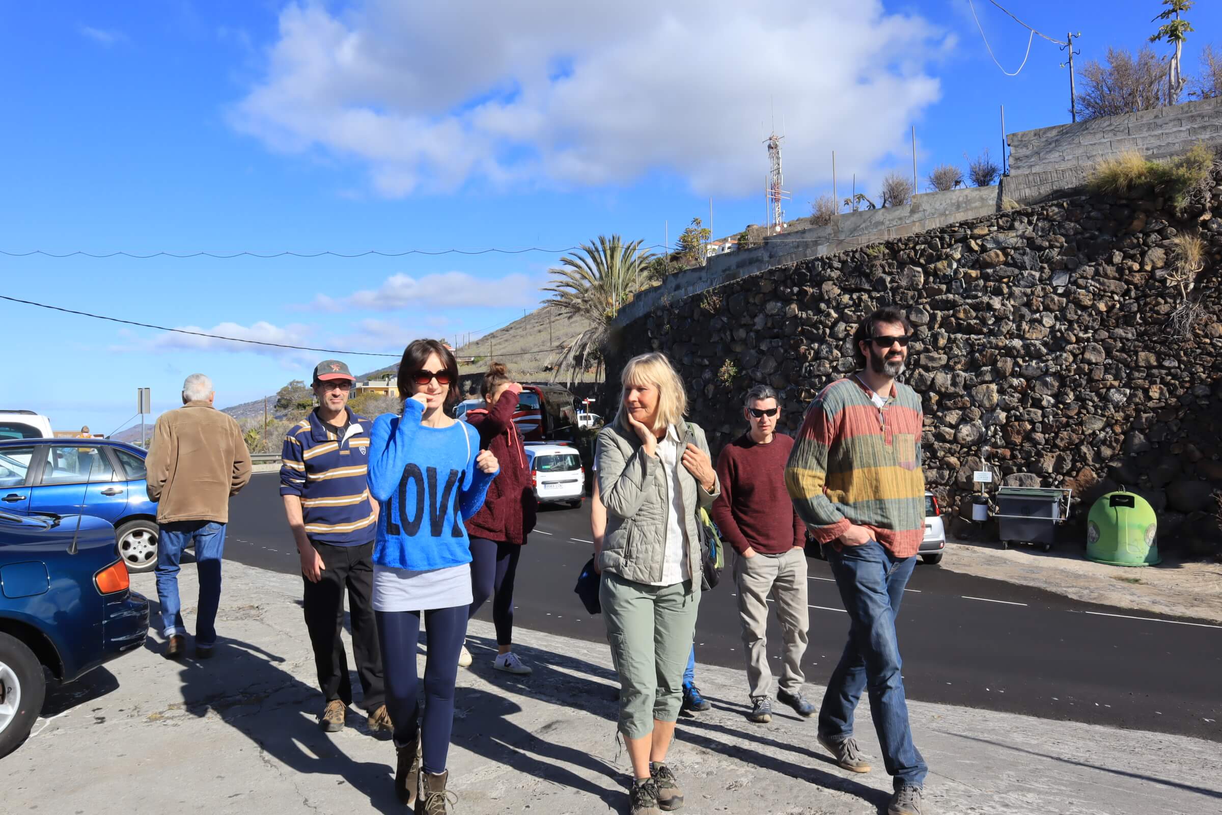 Openhand retreat La Palma 2020 - the group
