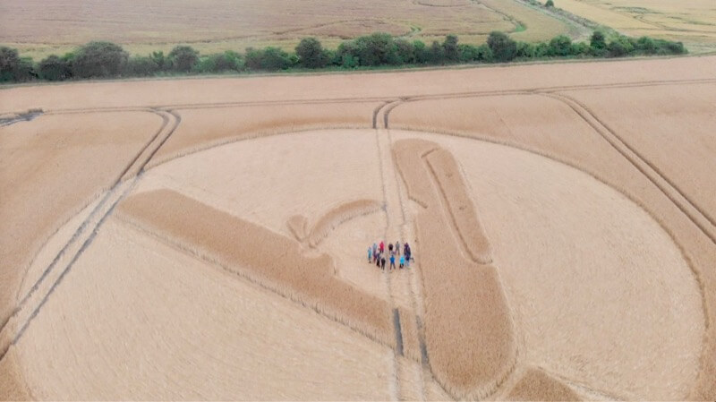 Avebury 2023: Annunaki Crop Circle (2)