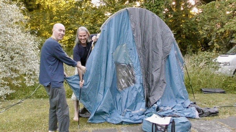 Avebury Summer School 19 - tent time!
