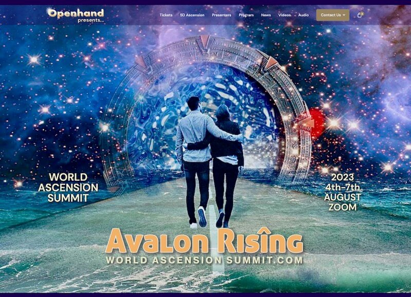 Avalon Rising Website