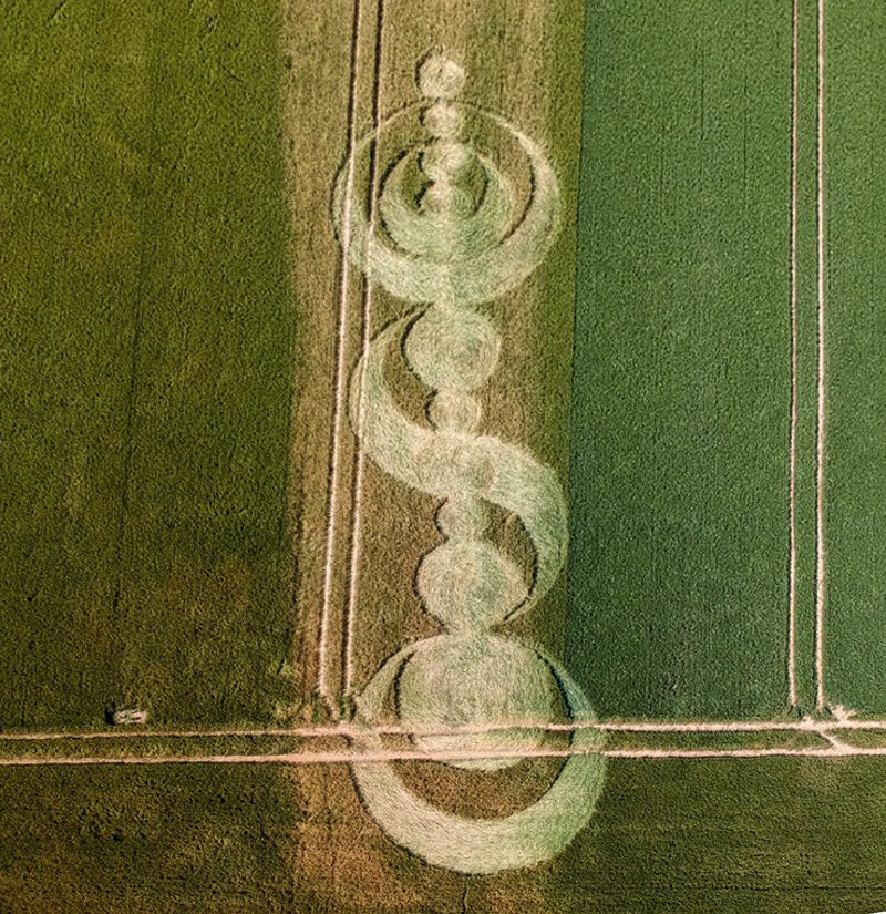 Crop circle near Calais France