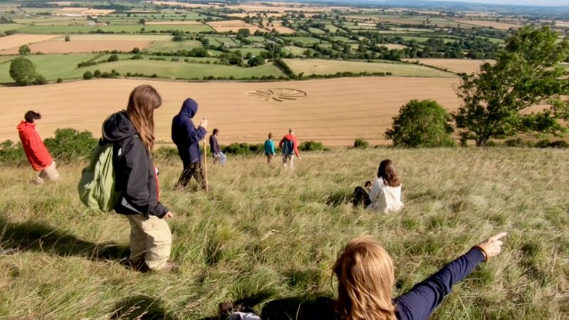 Crop Circle with Openhand 2019