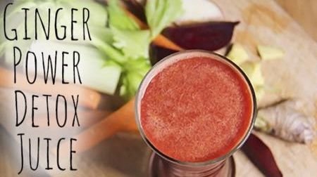 Ginger detox juice