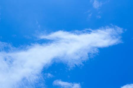 Dragon shaped cloud