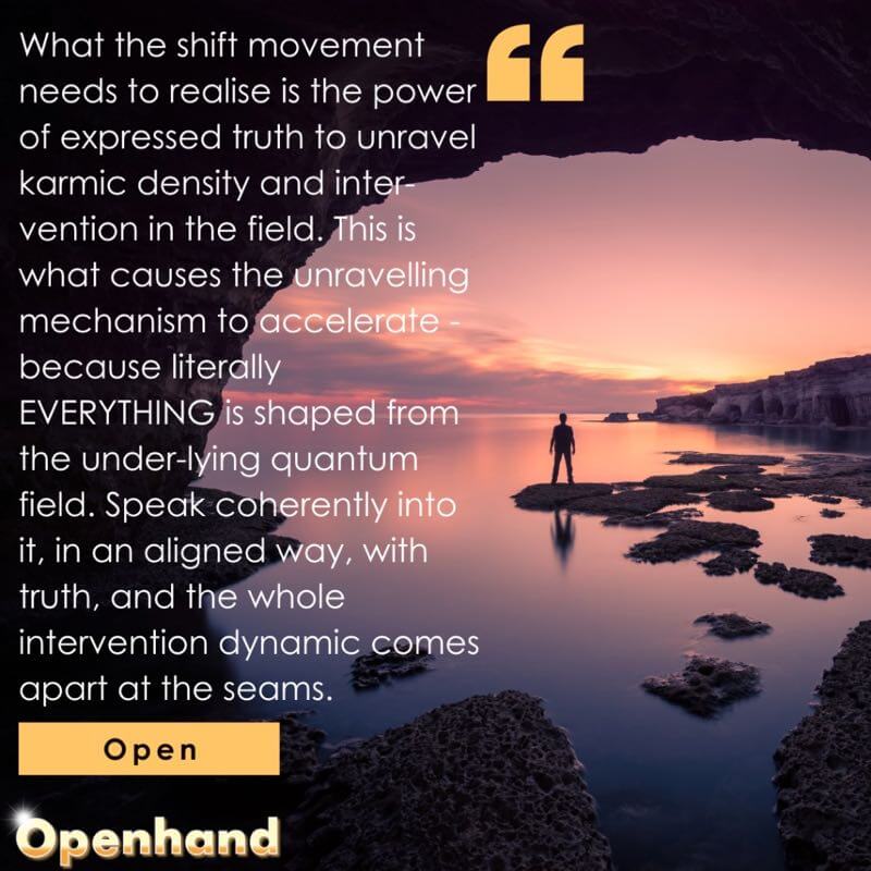 Express Truth with Openhand