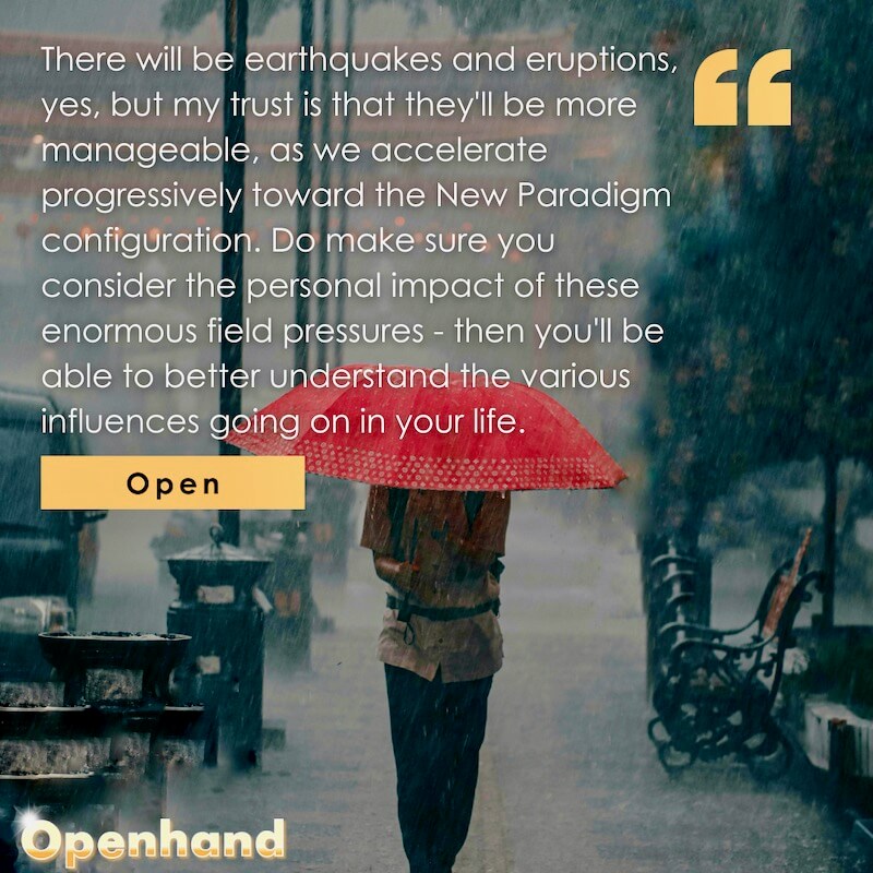 Field Pressure build-up by Openhand