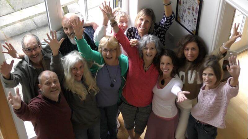 Avebury 21 - Group photo with Openhand