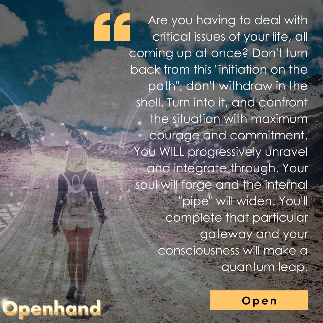 Initiations on the Path with Openhand