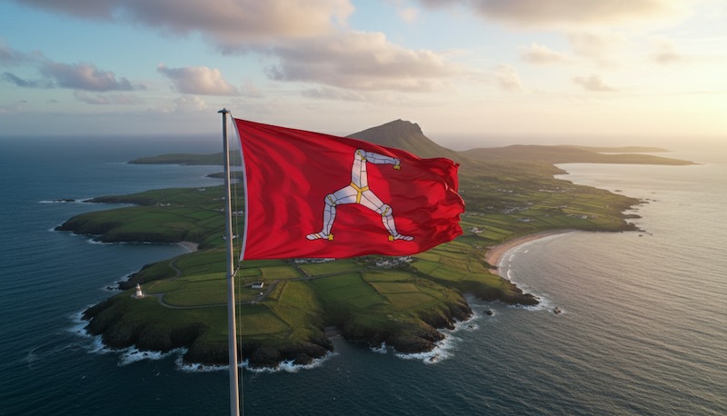 Isle of Man Flag