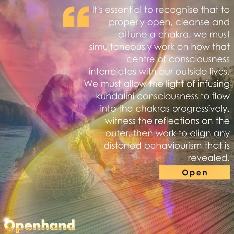 Kundalini Rising Quote by Openhand