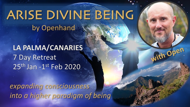 Arise Divine Being Canary Islands with Openhand