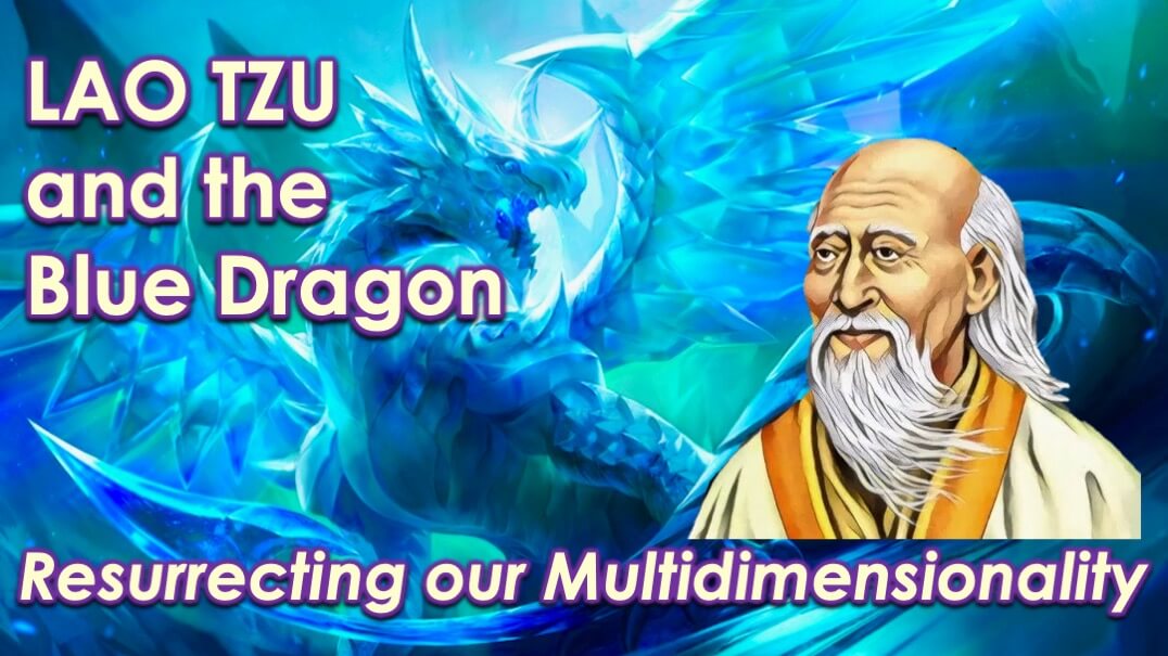 Lao Tzu & Blue Dragon by Openhand