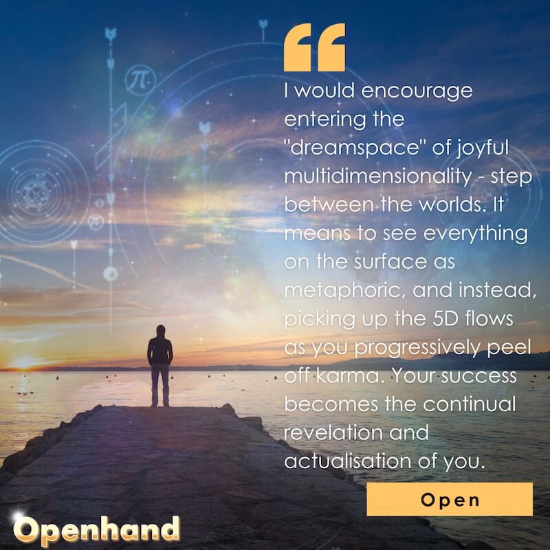 Entering the Multidimensional Dreamspace by Openhand