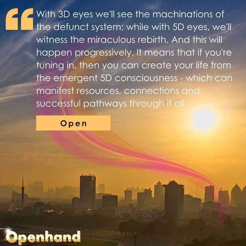 Seeing with Multidimensional Vision by Openhand