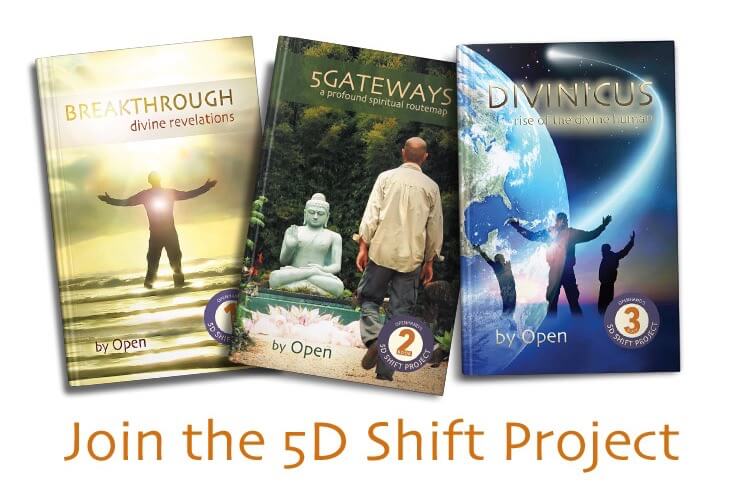 Openhand Book Trilogy...Join the 5D Shift Project