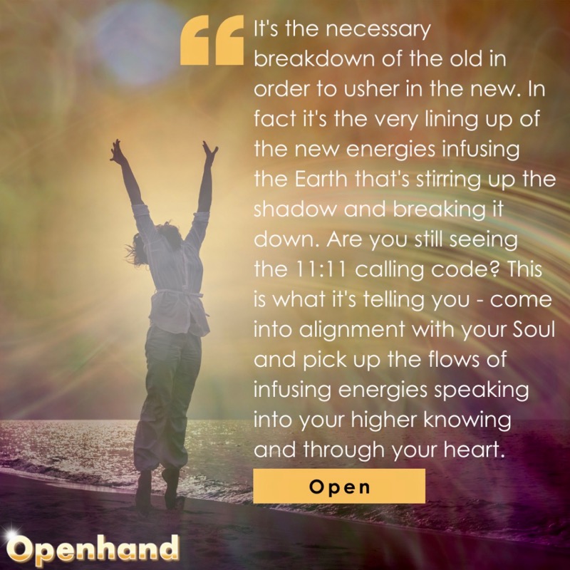 Openhand 11:11 Quote