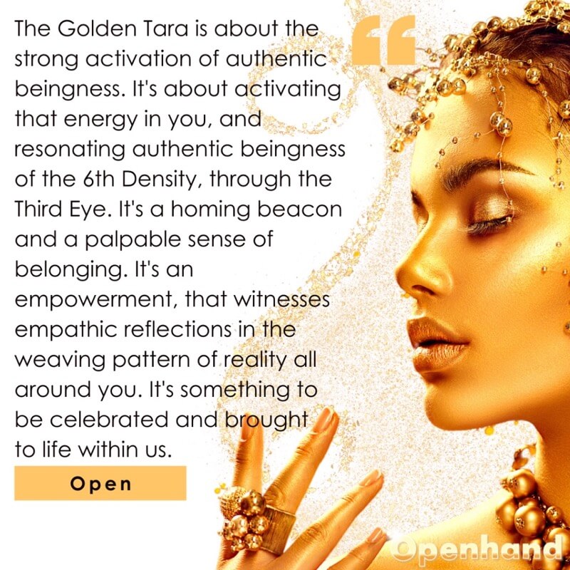 The Golden Tara by Openhand