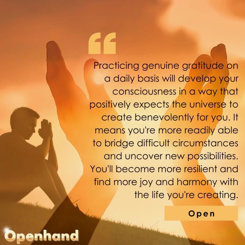 Practicing Genuine Gratitude