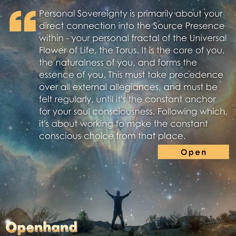 Constant Conscious Choice by Openhand