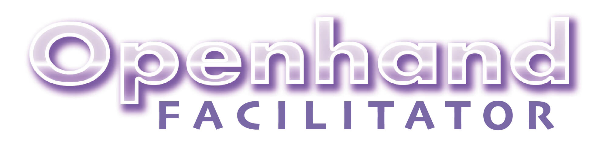 Openhand Accredited Facilitator (Lilac logo)