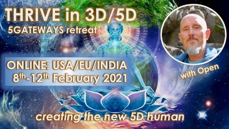 Openhand Online 3D/5D Retreat Feb 2021