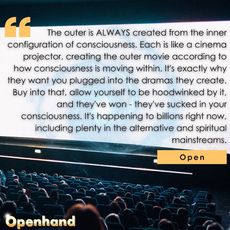 The Outer Creates from The Inner by Openhand