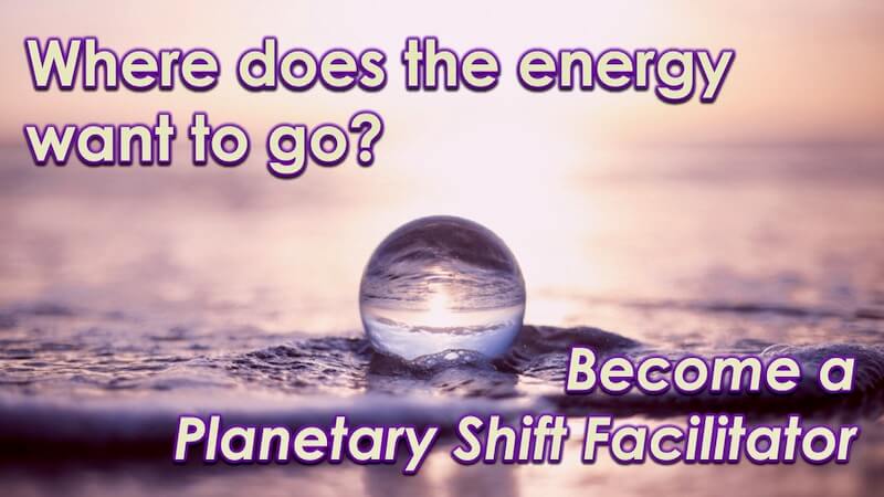 Planetary Shift Facilitator with Openhand