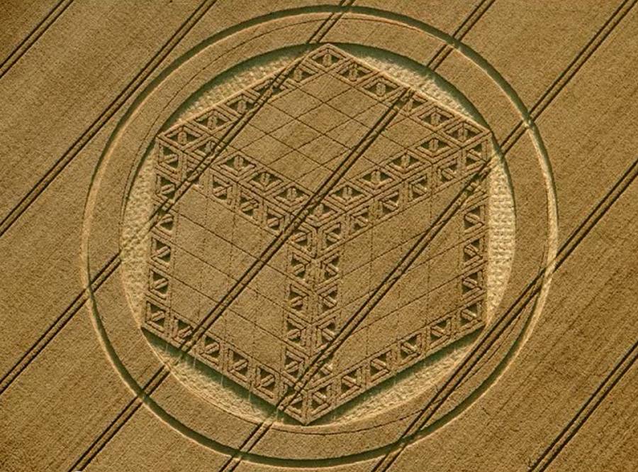 Hackpen Hill Crop Circle 2012