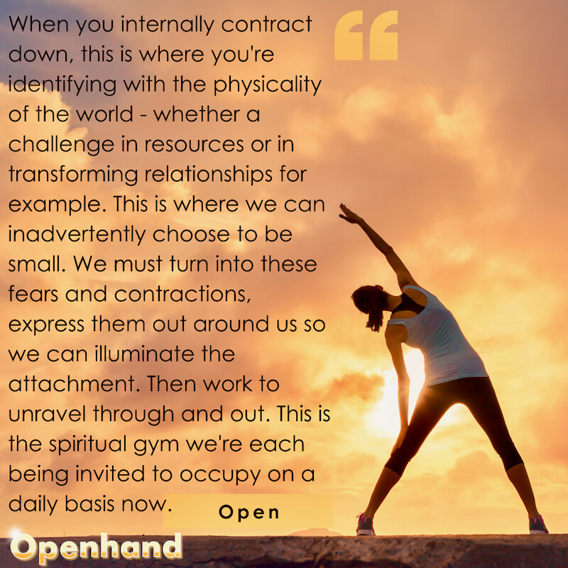 The spiritual gym with Openhand