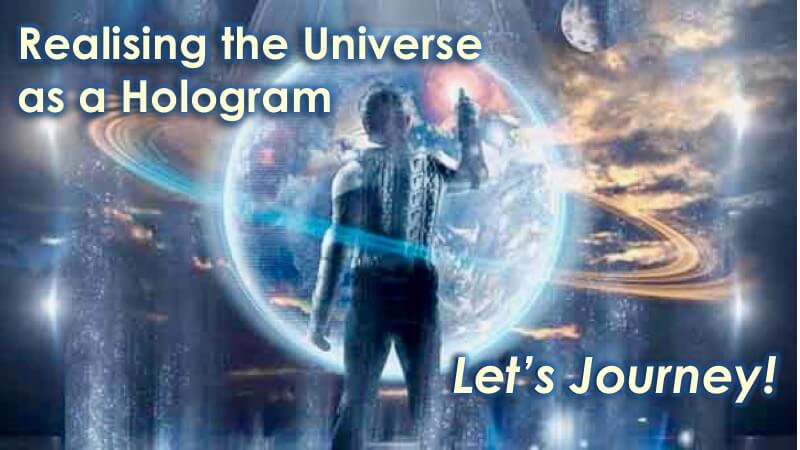 The Universe as a Hologram with Openhand