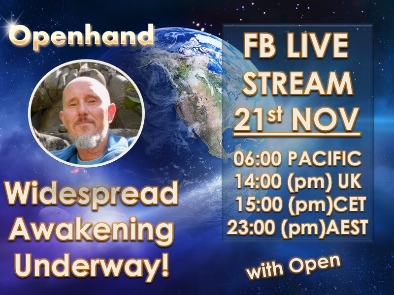 Widespread Awakening LiveStream with Openhand