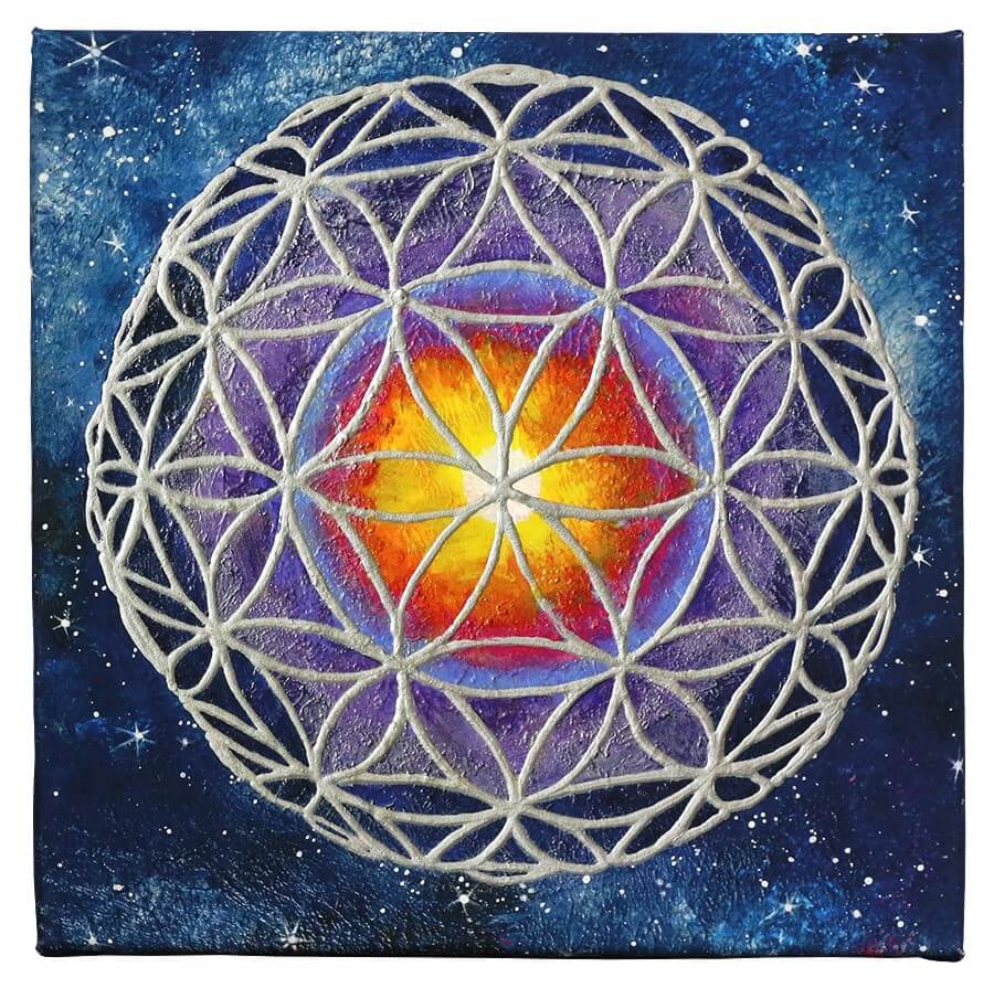 Flower of Life with Openhand