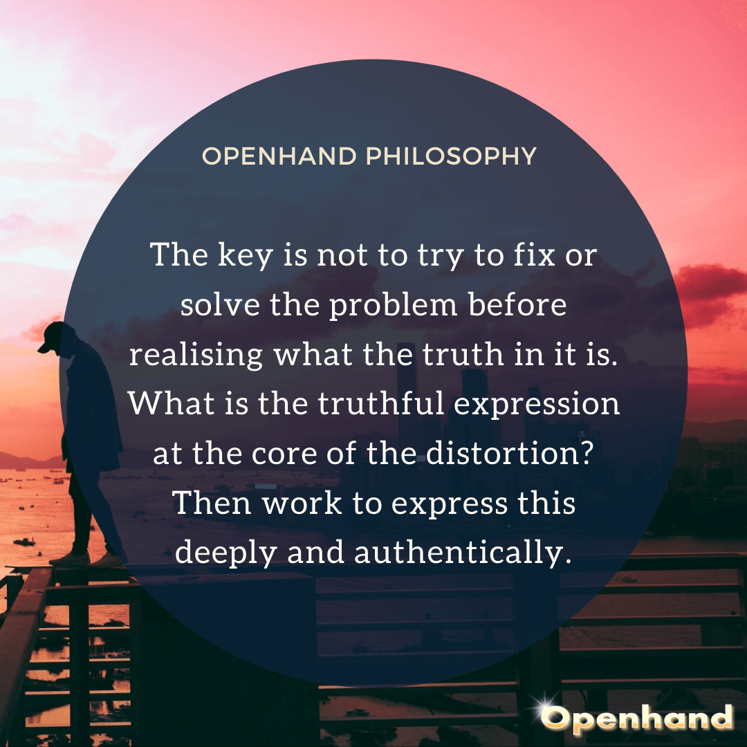 Truth in the Problem with Openhand