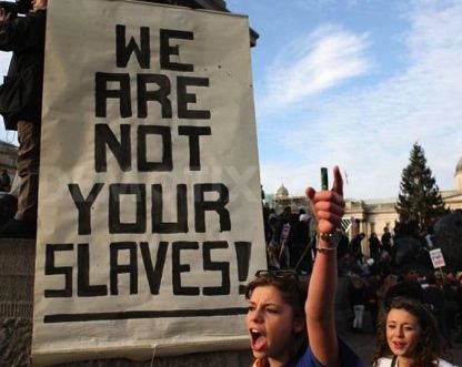 Not slaves