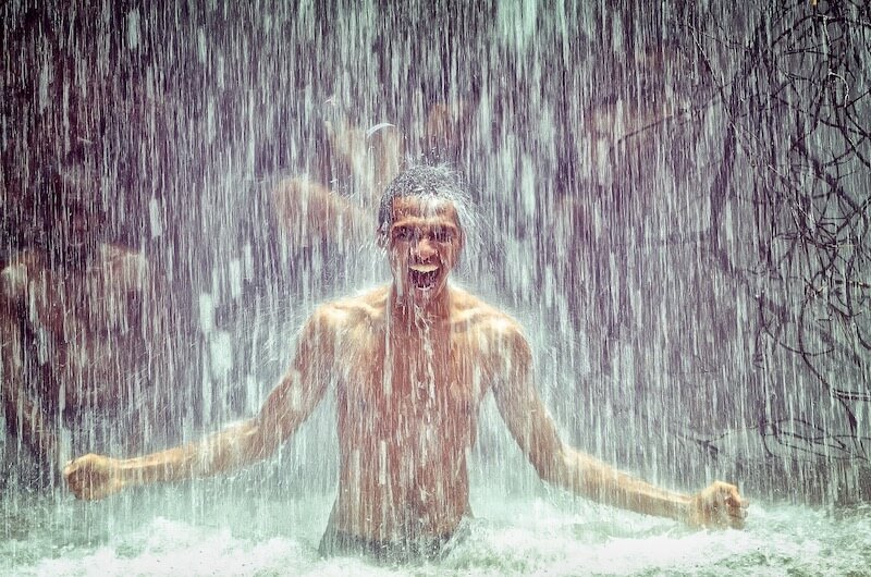 Waterfall Man by Openhand