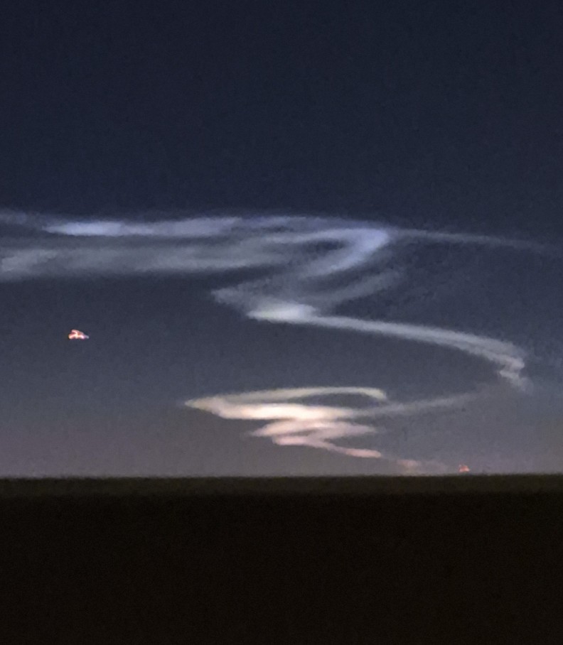 Curious clouds over phoenix