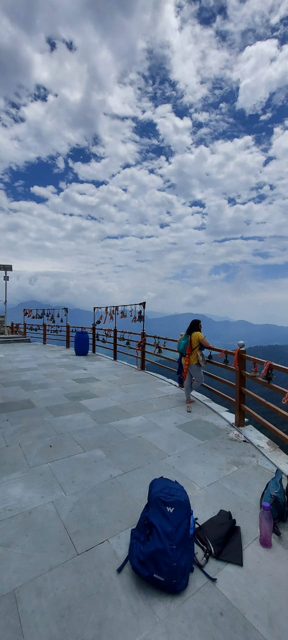 The temple at 10,000 feet