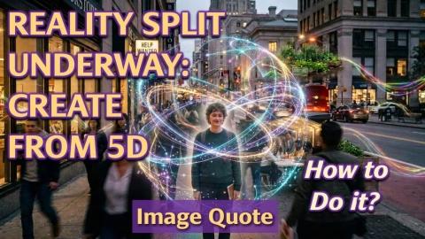 Reality Split Underway: Create from 5D | Openhand