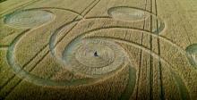 5D Crop Circle with Openhand