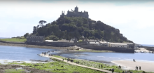 St Michaels Mount - Tide coming in!