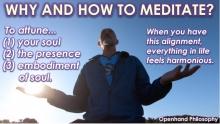 Why and How to Meditate? with Openhand