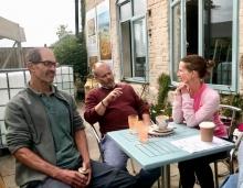 Avebury 21: Kev, Mathew and Betsy